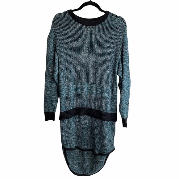 Public School Knit Turquoise Blue Sweater Dress S - Picture 8 of 10